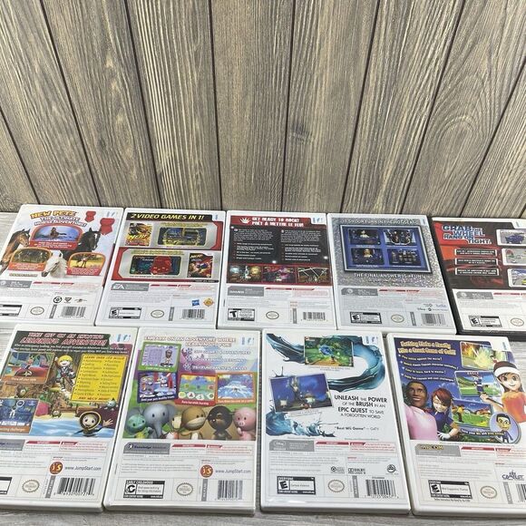 Nintendo Wii Games, Lot Of 9 Games. All Tested Working - Picture 5 of 16